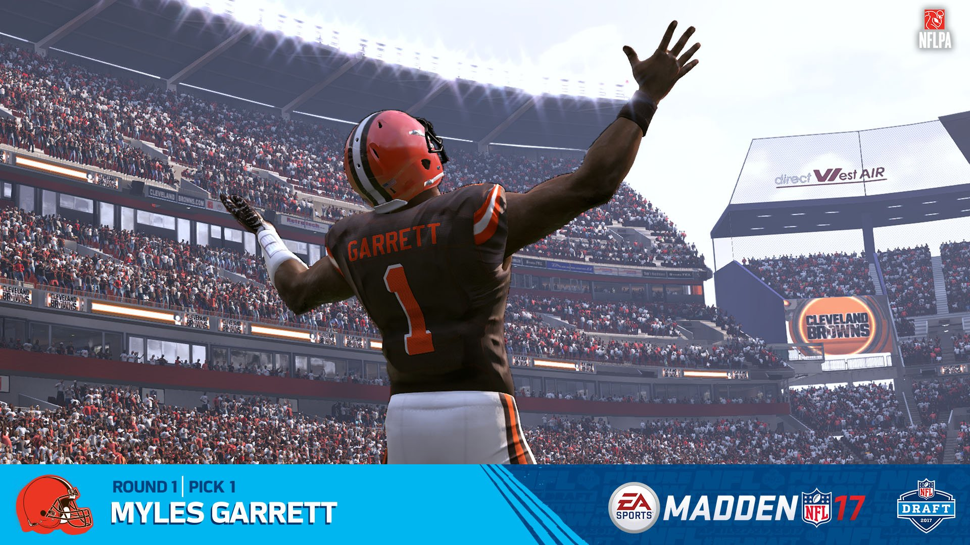 Myles Garrett Cleveland Browns Madden NFL 17